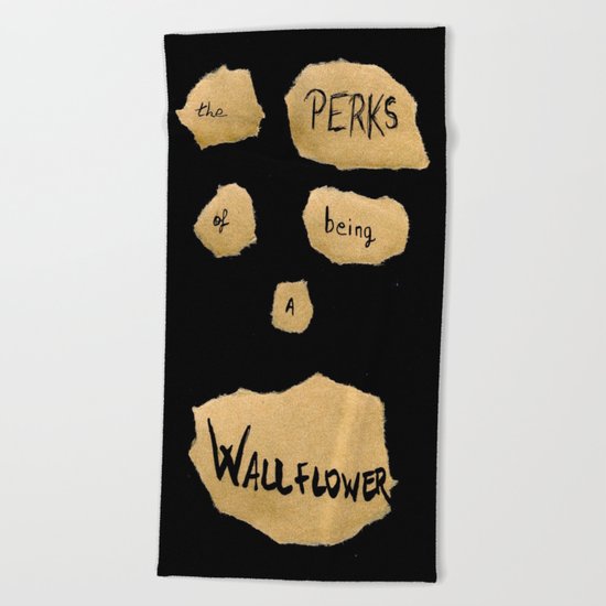 THE PERKS OF BEING A WALLFLOWER Beach Towel