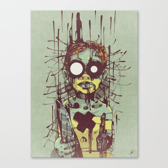 Puppet II. Canvas Print