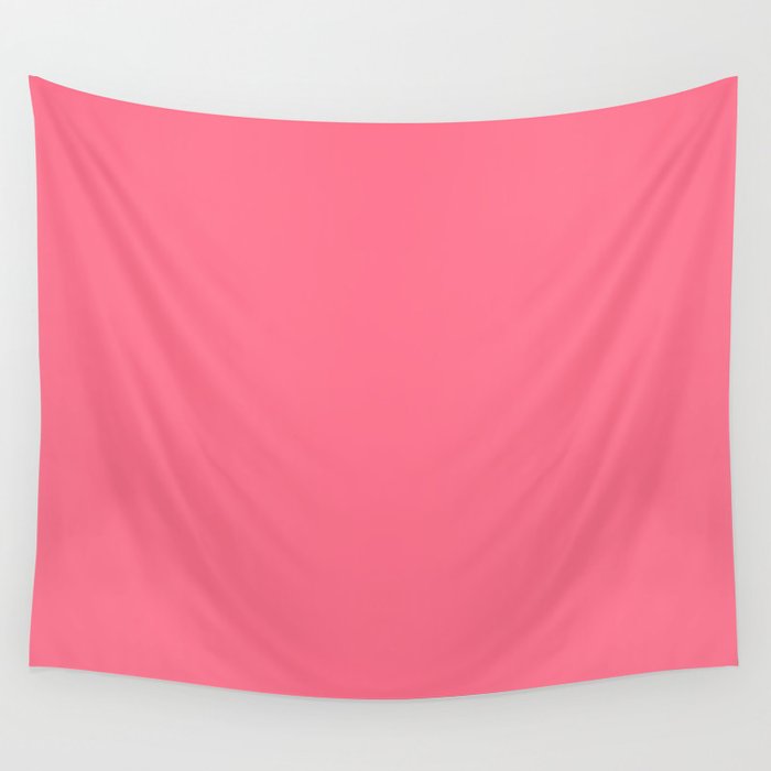 Pink Begonia Wall Tapestry