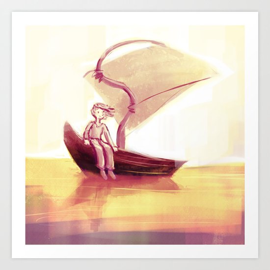 Peaceful efforts Art Print
