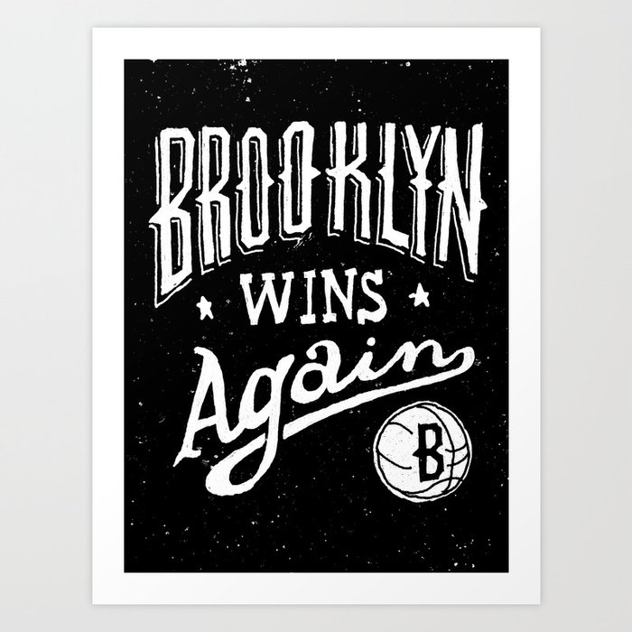 Brooklyn Wins Again (Away) Art Print