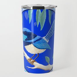 Splendid Blue Wren Travel Mug