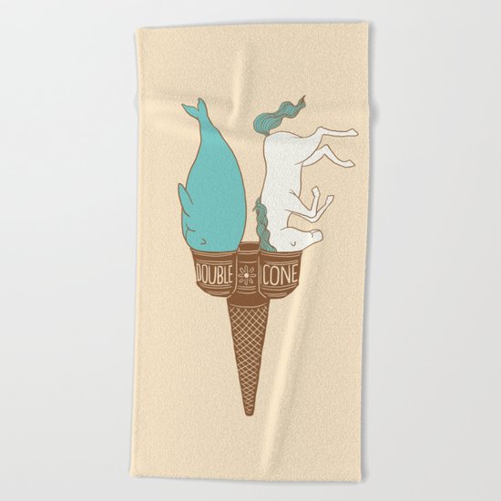 Double Cone Beach Towel