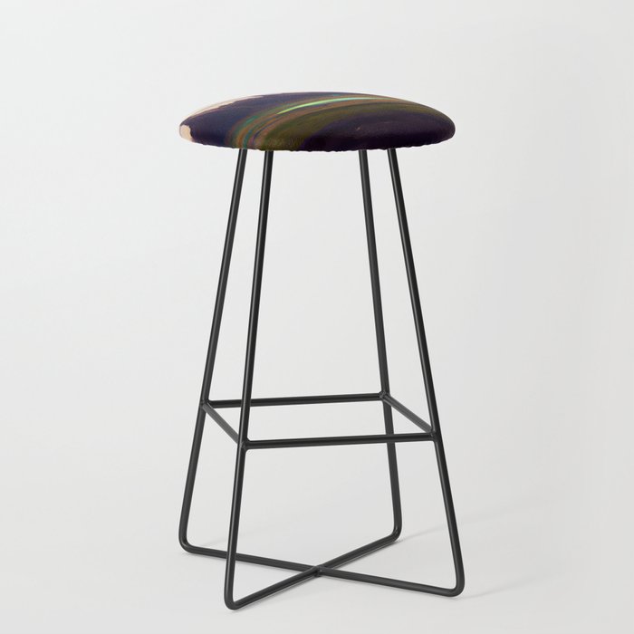 Gorgeous alien landscape Bar Stool