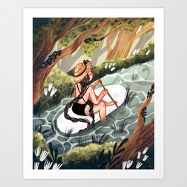 Down The River Art Print