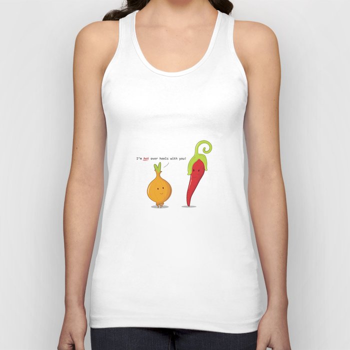 i'm hot over heels with you! Tank Top