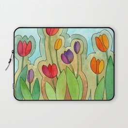 COLORFUL TULIPS Laptop Sleeve