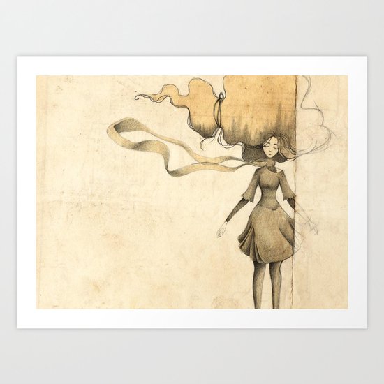 long story Art Print