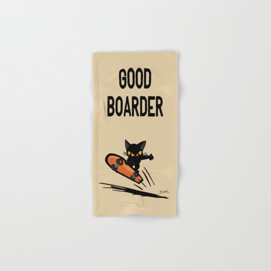 Boarder Hand & Bath Towel