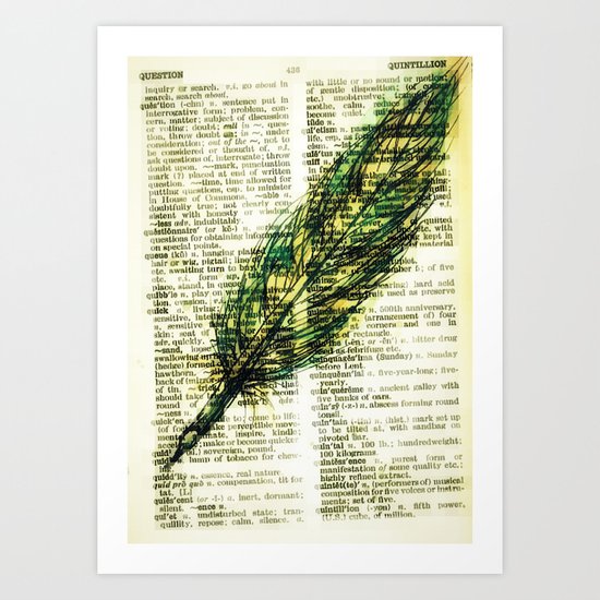 quill n. Art Print
