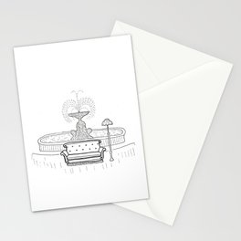 Friends - the one with the sofa Stationery Cards