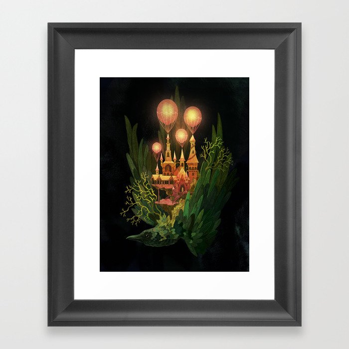 Bird Castle Framed Art Print