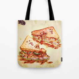 Sandwich Massacre Tote Bag