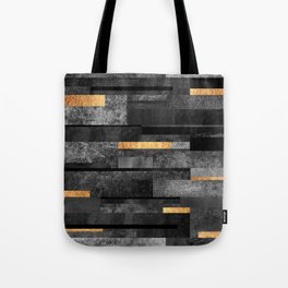 Urban Black & Gold Tote Bag