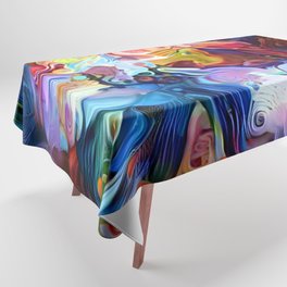 Layered Colors Tablecloth