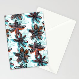 Tropica Floral Stationery Cards