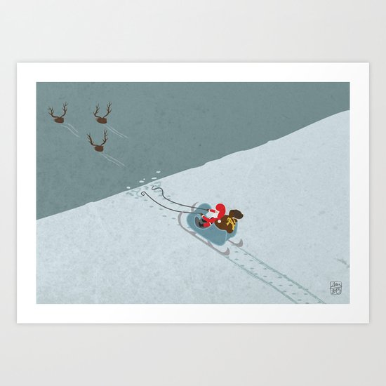 Xmas 2013 Art Print