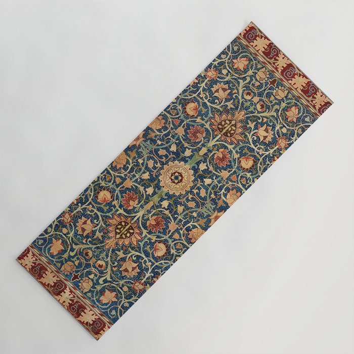 William Morris Floral Carpet Print Yoga Mat