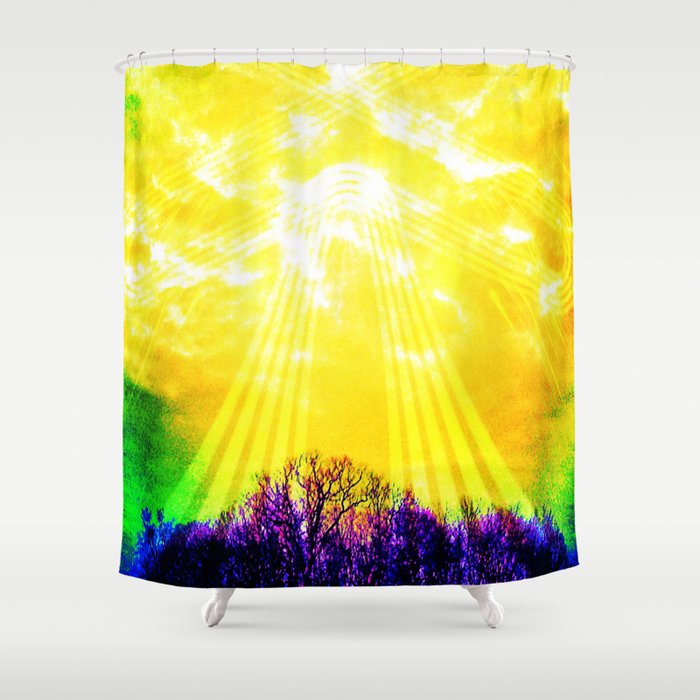 From Above Shower Curtain