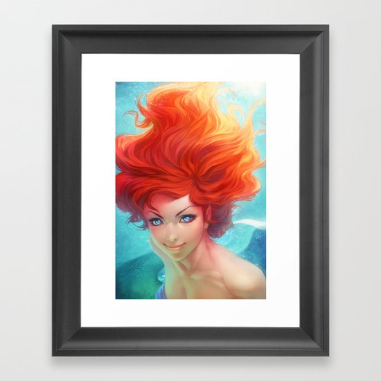 Under The Sea Framed Art Print
