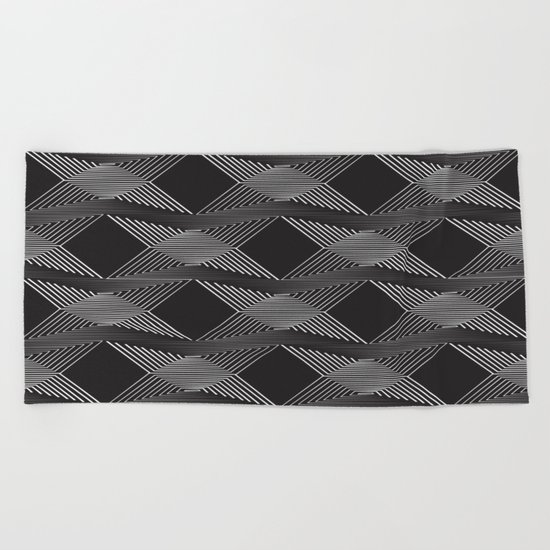 Crying Stars Beach Towel