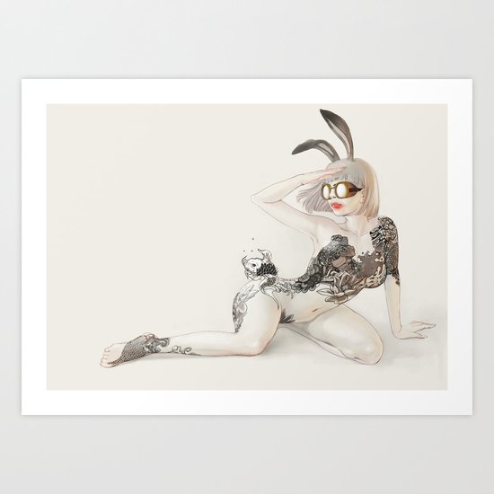 Koi Art Print