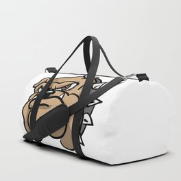 Cartoon Bulldog Duffle Bag