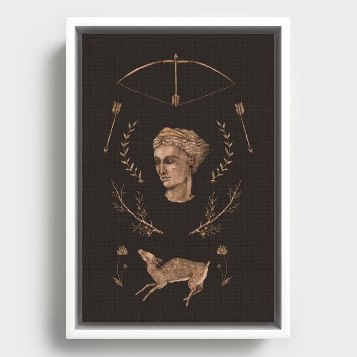 Artemis Framed Canvas