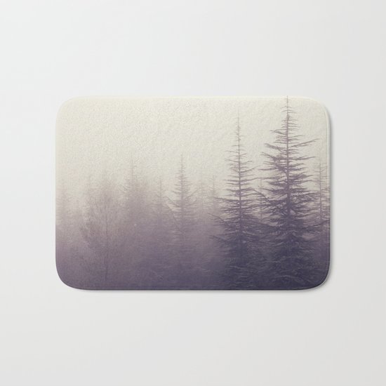 Abetos. Retro Bath Mat