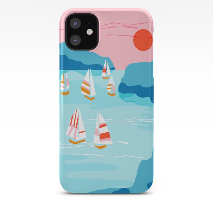 Yacht in ocean iphone 11 case Yacht in ocean iphone 11 case
