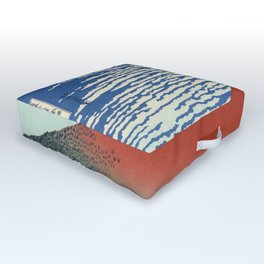 South Wind, Clear Sky (Gaifū kaisei or 凱風快晴) Outdoor Floor Cushion