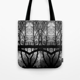 Gothic Trees Tote Bag