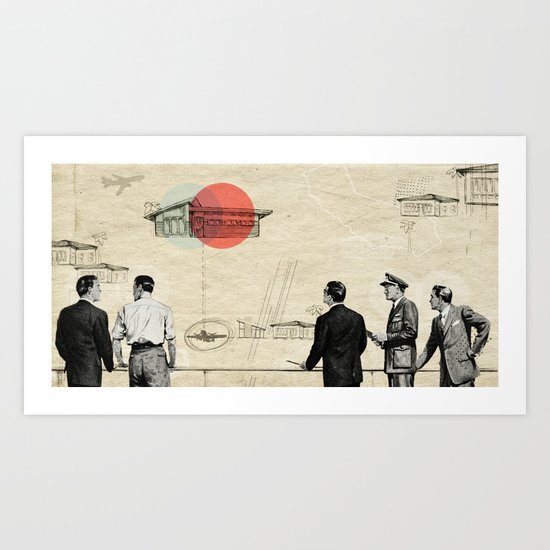 Hometown Art Print