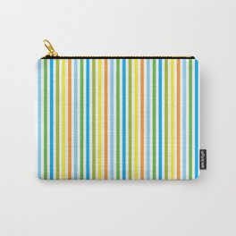 Colourful Pinstripes Carry-All Pouch | Verticalpinstripes, Blueline, Stripes, Pinstripes, Greenlines, Colouredpattern, Digitalpattern, Verticalpattern, Pattern, Verticalart 