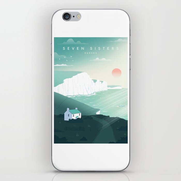 Seven sisters poster iPhone Skin