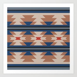 Southwestern Pattern 119 Art Print