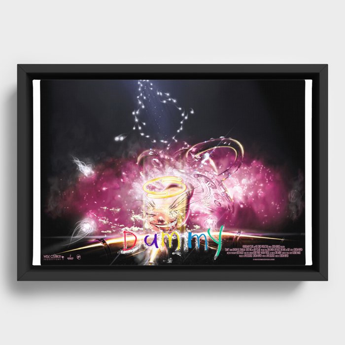 Dummy Theatrical Poster Framed Canvas
