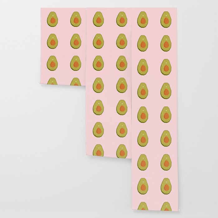 Cute Avocado Wallpaper By Frankieprintco Society6