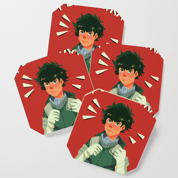 Plus Ultra Deku Coaster By Luxyfi Society6