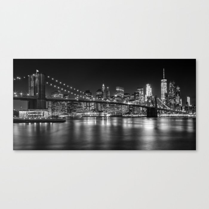 manhattan skyline brooklyn bridge