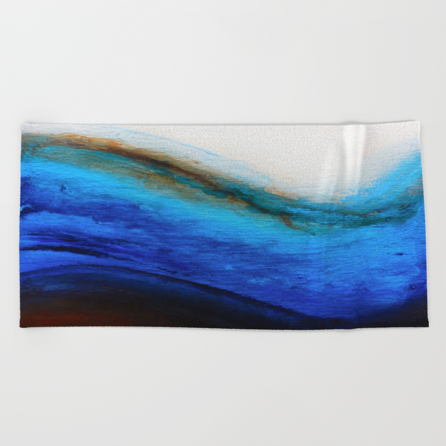 Drift Original Abstract Art Beach Towel By Vinnwong Society6