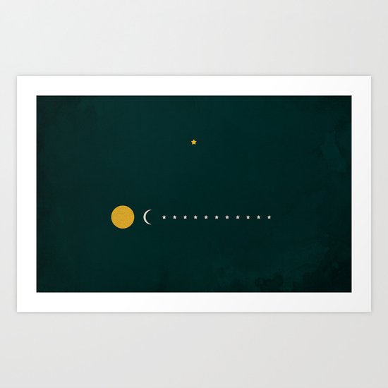 Genesis 37:9 Art Print
