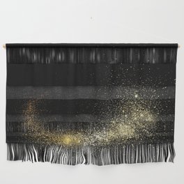 Playing in black Wall Hanging