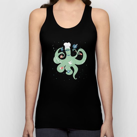 The Octopus Chef Unisex Tank Top