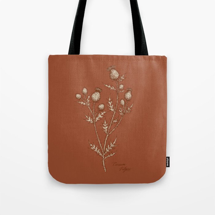 Thistle in Autumn Tote Bag