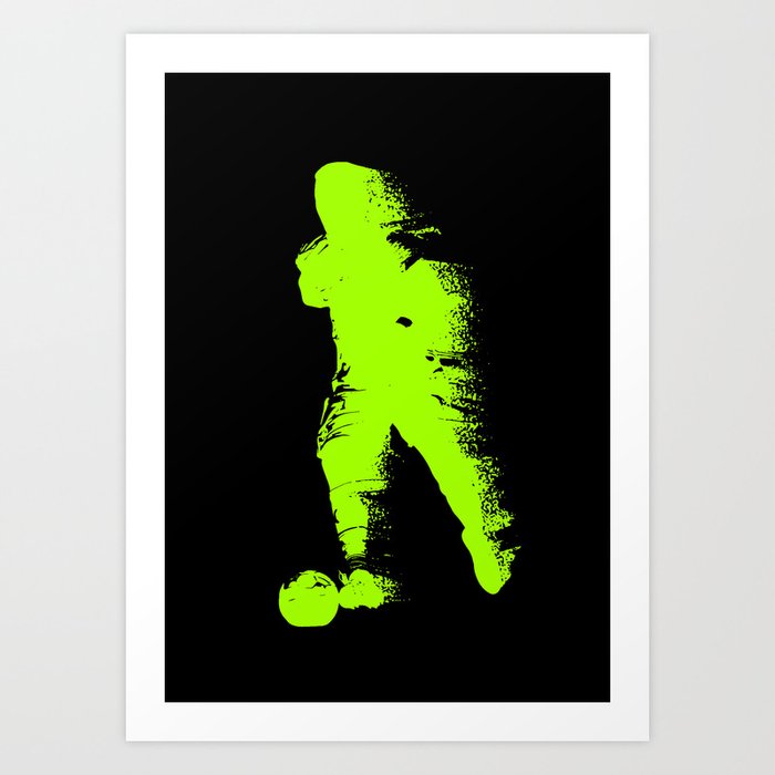 Football / Soccer Design Art Print