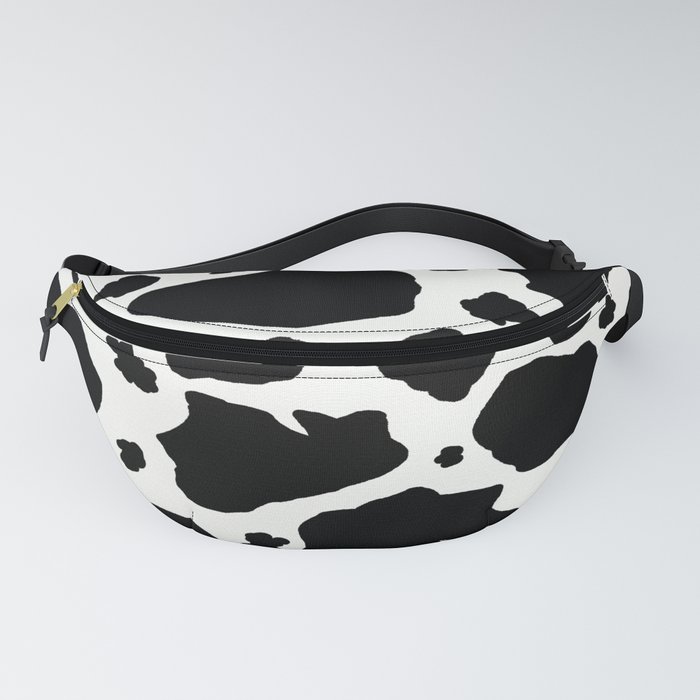Cow print fanny pack