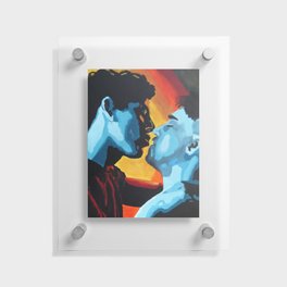 Blue kiss Floating Acrylic Print