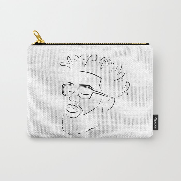 Man Hair Carry-All Pouch