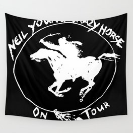 neil young crazy horse tour 2020 2021 ngamein Wall Tapestry